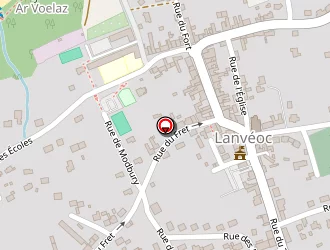Carte de Nat Immobilière (soc) à Lanvéoc
