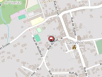 Carte de Au Chant Des Ciseaux à Lanvéoc