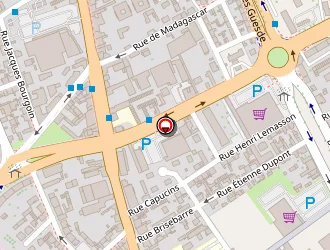 Carte de Appart Hôtel Le Campus à Troyes