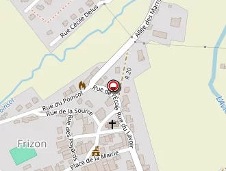 Carte de Grammont à Frizon