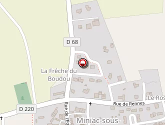 Carte de Lebreton (scea) à Miniac-sous-bécherel