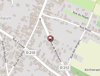 Carte de Gerber Chantal à Hilsenheim