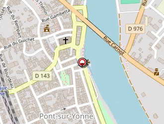 Carte de Le Marque-page à Pont-sur-yonne