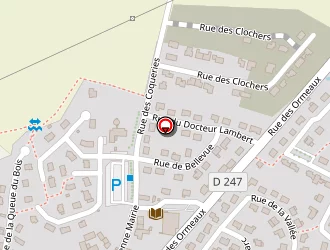 Carte de Circuit De Randonnée à Montenay