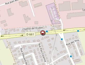 Carte de Beaugrand (ets) à Saint-germain