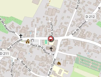 Carte de Heim Bernard à Hilsenheim