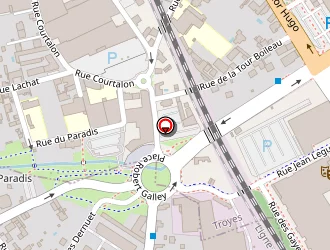 Carte de Grand Troyes à Troyes