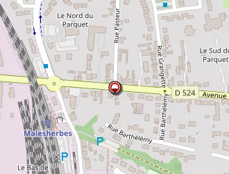 Carte de J Soufflet (ets) à Malesherbes