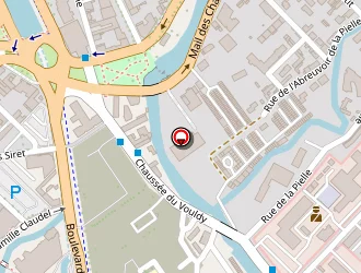 Carte de Centres Sociaux à Troyes