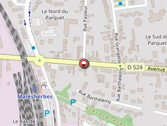 Carte de Camso à Malesherbes