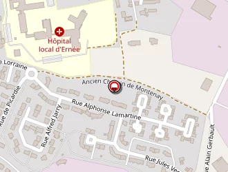 Carte de Carrefour Market à Ernée