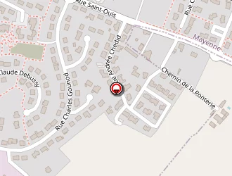 Carte de Boulay Sav Chauffage à Mayenne