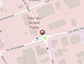 Carte de Aub'tech à Sainte-savine