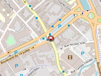 Carte de Ibis Styles Troyes Centre à Troyes