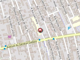 Carte de Lasnel à Sainte-savine