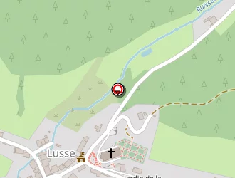 Carte de Antoine Alexandre à Lusse