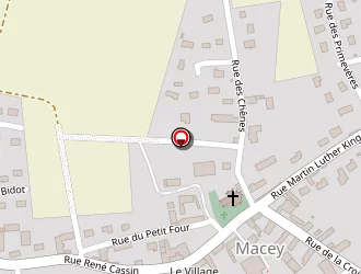 Carte de Ecole à Macey