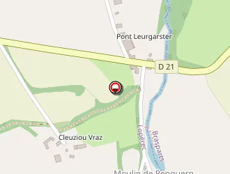 Carte de Kelly à Lopérec