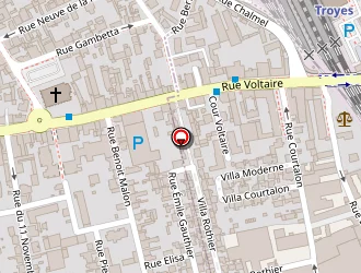 Carte de Seurin Luc à Troyes