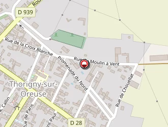 Carte de Rousselle Philippe à Thorigny-sur-oreuse