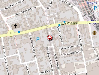 Carte de Le Riad à Sainte-savine