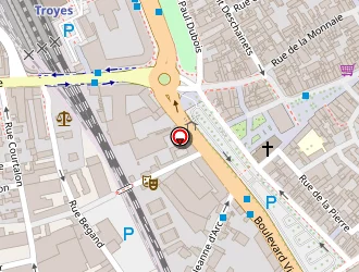 Carte de Carpy Coiffeur Espace Paillard Coiffure à Troyes