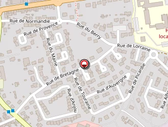 Carte de Duval Gervais à Ernée