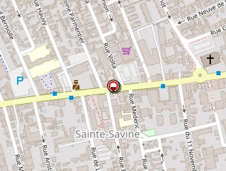 Carte de Atac à Sainte-savine