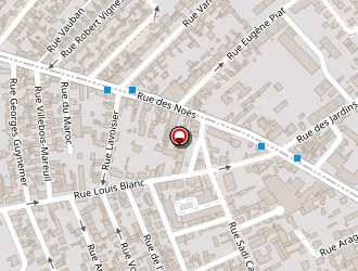 Carte de Cga Pressing à Sainte-savine