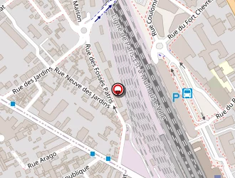 Carte de Asimat à Sainte-savine