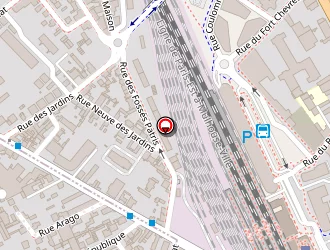 Carte de Le Voltaire à Troyes