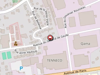 Carte de Gamm Vert à Ernée