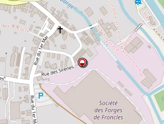 Carte de La Poste à Froncles