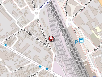 Carte de Gaucher Bernard à Sainte-savine