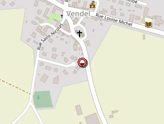 Carte de Henri Lebosse à Vendel