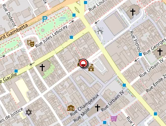 Carte de Web Solutions à Troyes