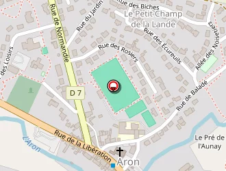 Carte de Ecole Publique à Aron