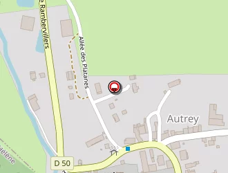 Carte de Ecole Communale à Autrey