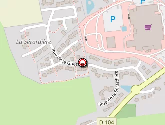 Carte de Centre Leclerc à Mayenne