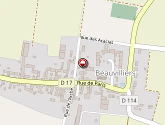 Carte de Lambert (gaec) à Beauvilliers