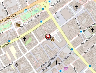 Carte de Pizzeria Guiseppino à Troyes