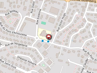 Carte de Centre Social De Mayenne Agitato à Mayenne