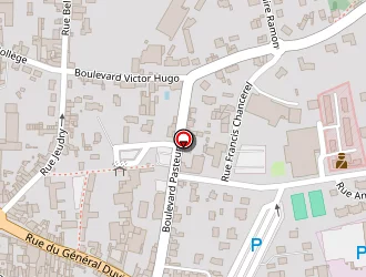 Carte de Salle De Judo à Ernée