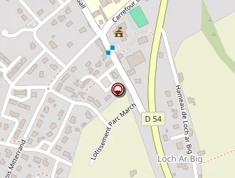 Carte de Dehoux Philippe à Plounévézel