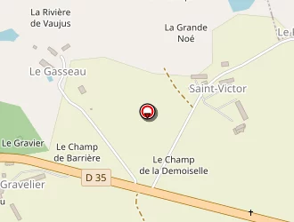 Carte de Atelier Saint Victor à Aron