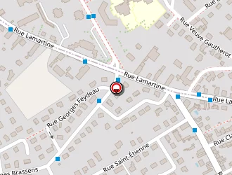 Carte de Limousinetroyes à Sainte-savine