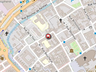 Carte de Restaurant Subway à Troyes