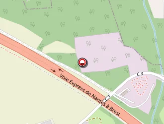 Carte de Plourin Marbrerie à Faou (le)