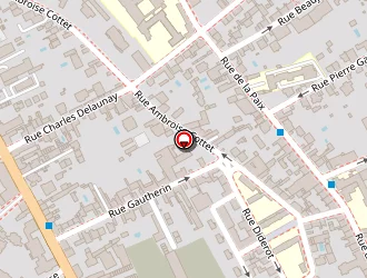 Carte de Gabriel Germain à Troyes