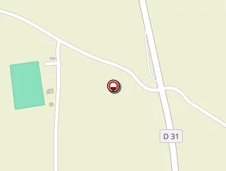 Carte de 'stade ''andré Le Cam''' à Kergrist-moëlou